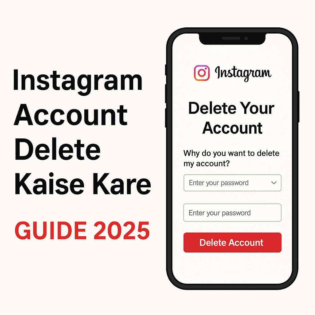 How we delete Instagram account