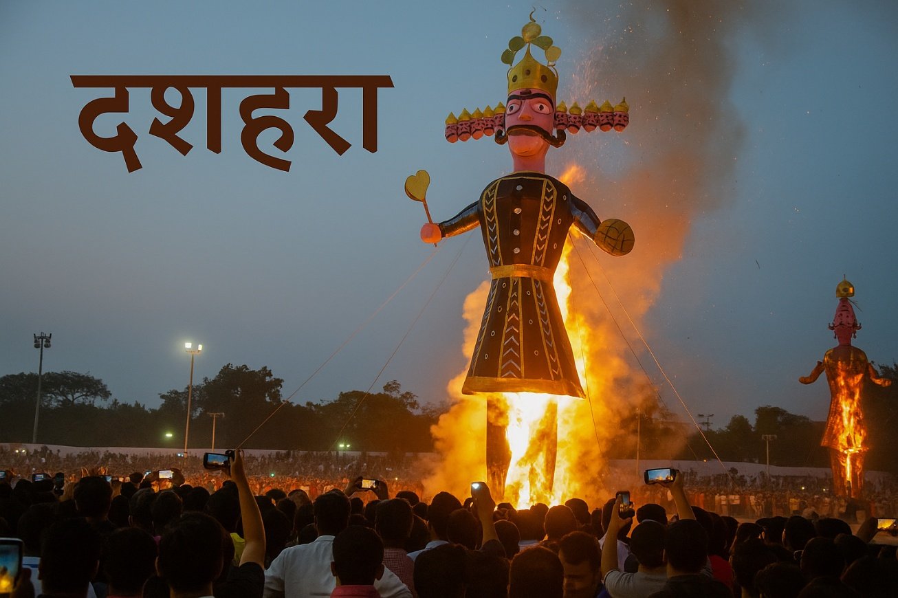 दशहरा उत्सव - रावण दहन