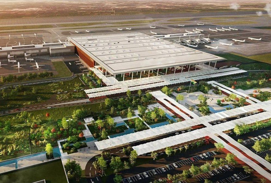 Noida International Airport Jewar 2026 terminal view