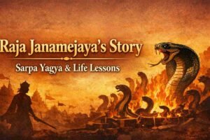 राजा जनमेजय की कहानी — Sarpa Yagya & Life Lessons