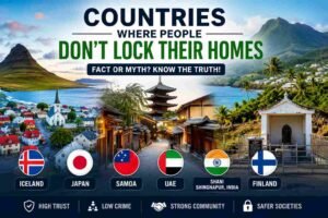 🔒 दुनिया के सबसे सुरक्षित देश | Countries Where People Don’t Lock Their Homes