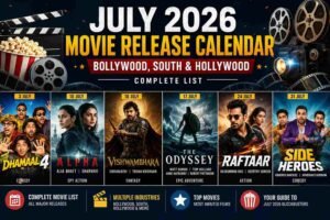 🎬 July 2026 Movie Release Calendar