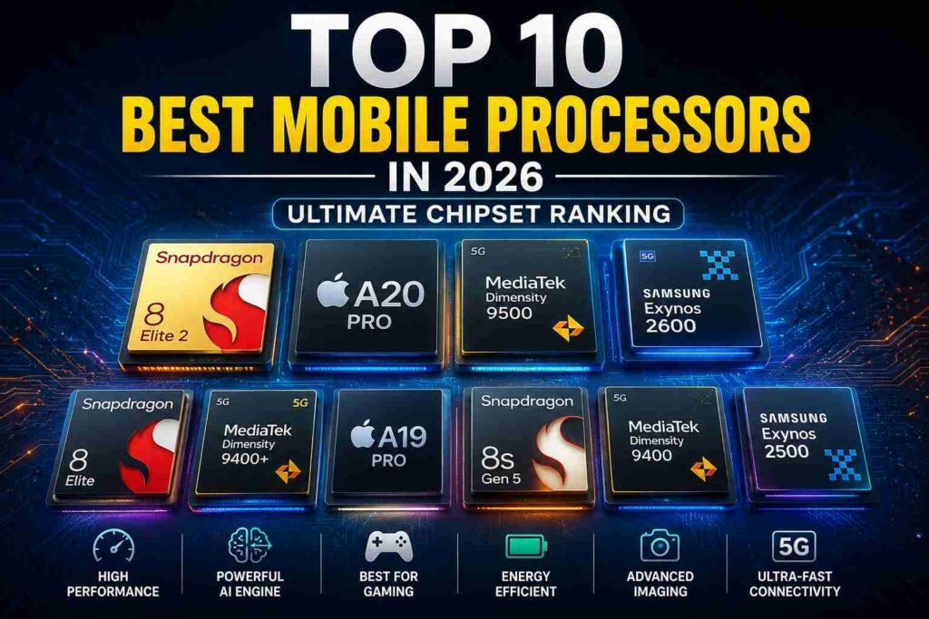 Processor Ranks Top 10 Smartphone Processors in 2026 Compared