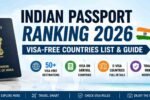 Global Passport Index 2026 showing passport rankings of countries and visa-free travel comparison.